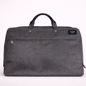Jack Spade New York Grey Laptop Briefcase | Canvas Work Bag 16”